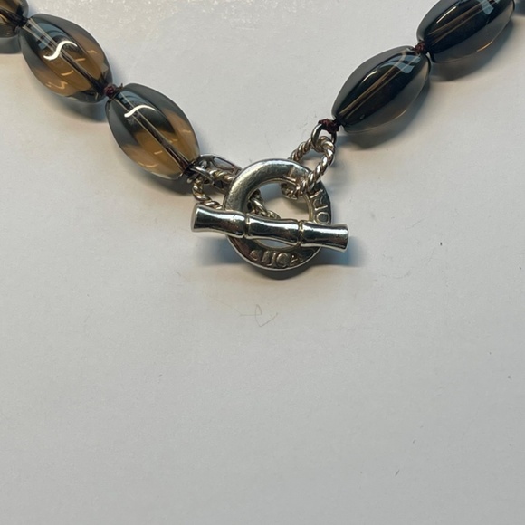 Lucas Robert Smoky Quartz Necklace with Dragonfly Enhancer - Picture 4 of 10